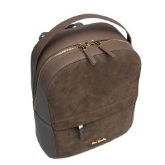 Pierre Cardin 55108 CAMOSCIO női bőr hátizsák – taupe