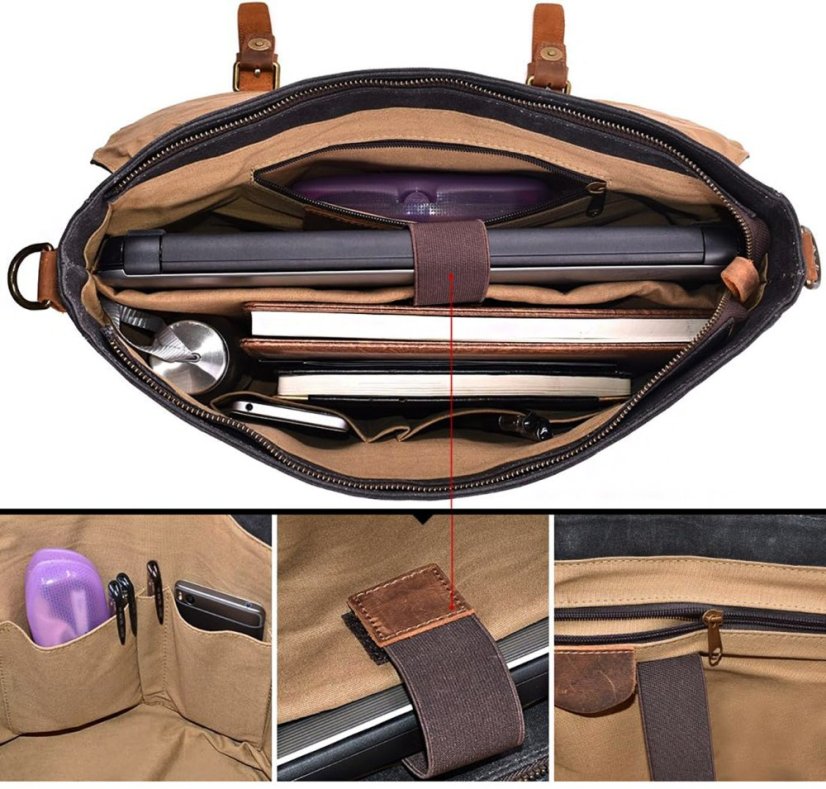 Aktovka Mansion Black