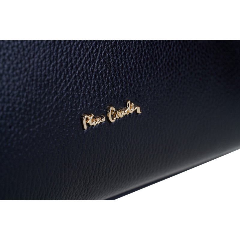Geantă de damă din piele Pierre Cardin 1925 DOLLARO neagră
