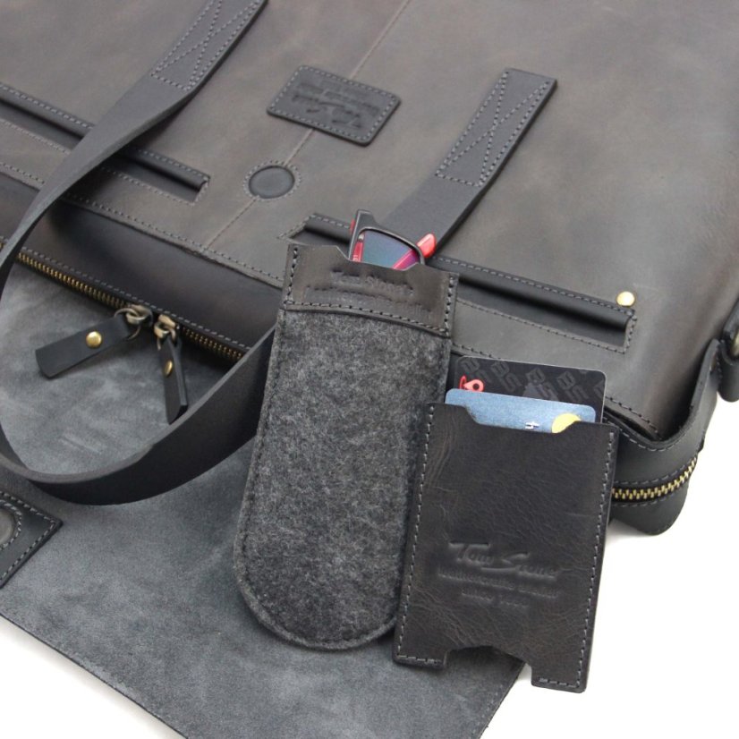 Geantă bărbătească din piele Defender