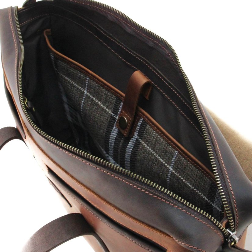 Geantă bărbătească din piele Defender