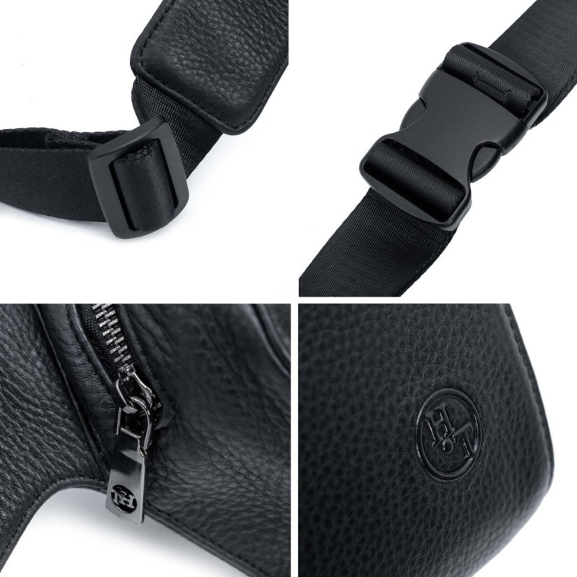 Borsetă din piele Valmio Meros