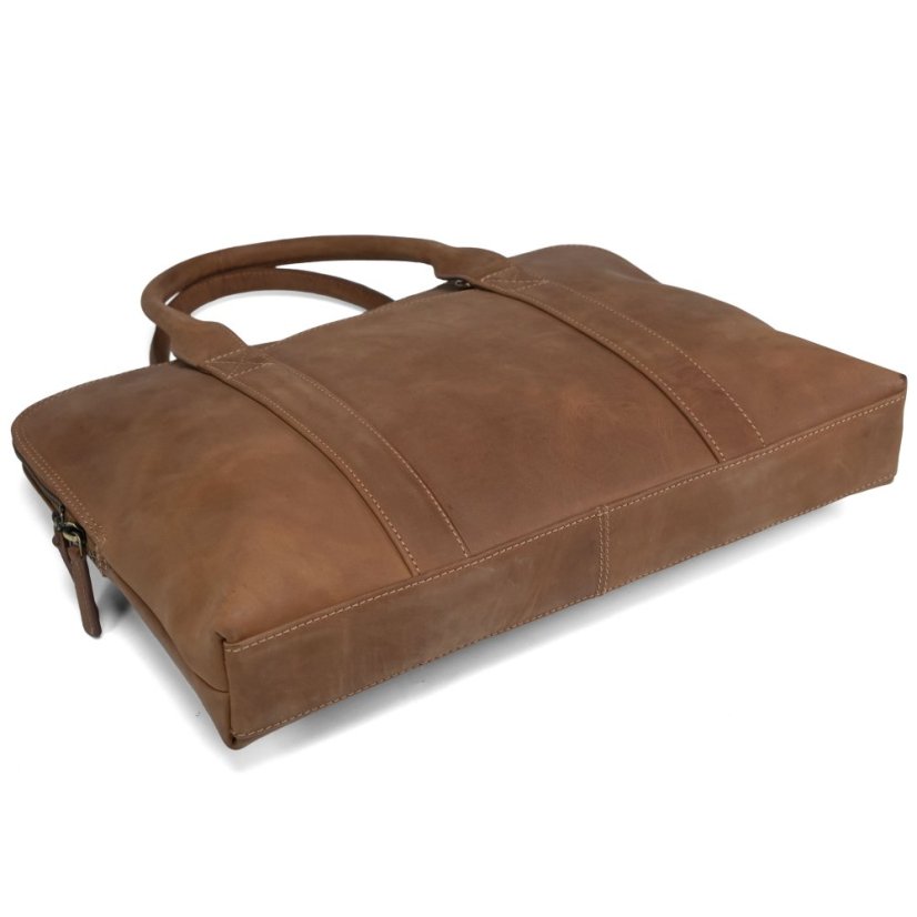 Geantă pentru laptop Valmio Suede maro
