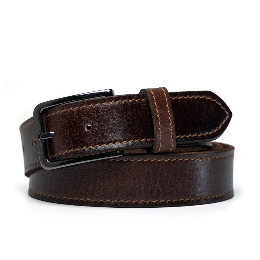 Curea din piele Pierre Cardin 5072 COGNAC