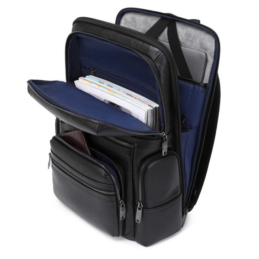 Rucsac urban din piele pentru laptop Valmio Loretto