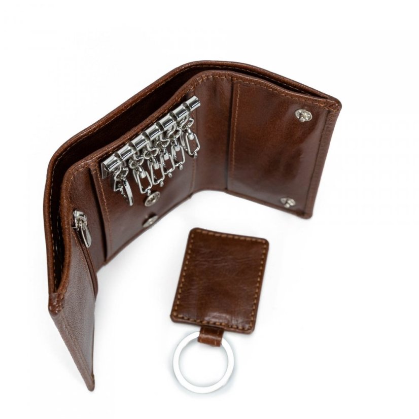 Kožená kľúčenka Valmio Monsanto N04