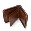 Valmio Brown RFID portofel din piele zip