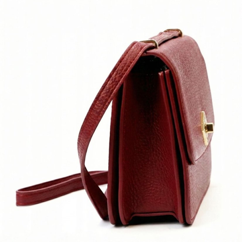 PIERRE CARDIN 2026 Čierna kabelka z ekokože