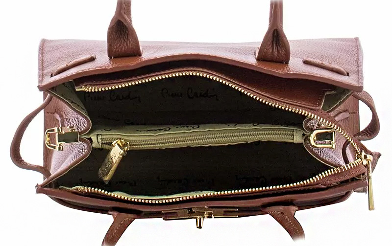 Geantă din piele PIERRE CARDIN 1925 BRUC