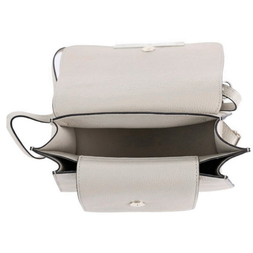 Elegantná dámska kožená kabelka Pierre Cardin 13002 Biela