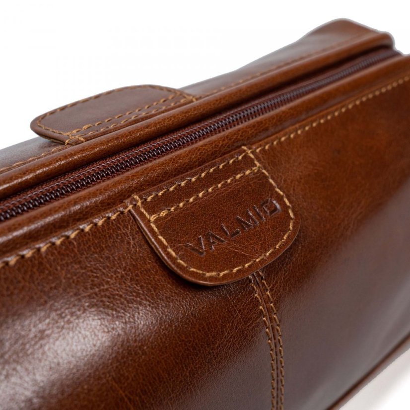 Kožená kozmetická taška Valmio Sedona