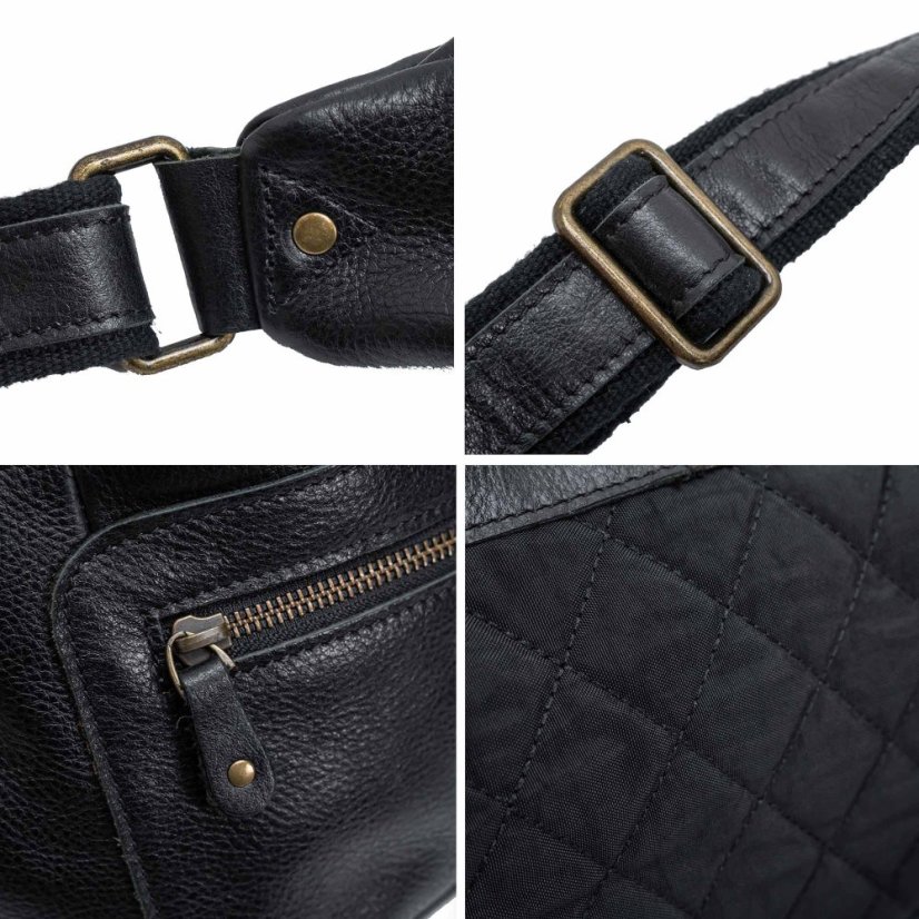 Borsetă din piele Valmio Alder