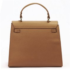 Bőr kézitáska Luka 24-059 Camel