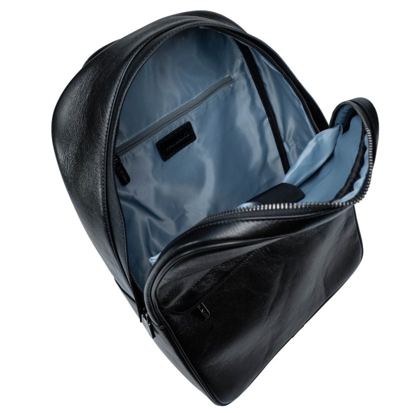 Rucsac din piele Valmio Borton - negru