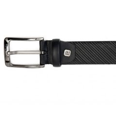 Kožený opasek Pierre Cardin GF9009 Black