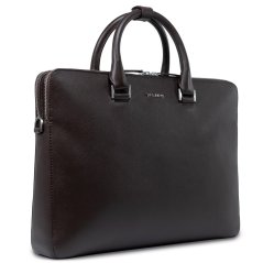 Kožená taška Valmio lock Brown
