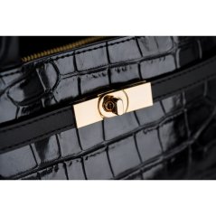 Dámská kožená kabelka Pierre Cardin 55114 COCCO Black