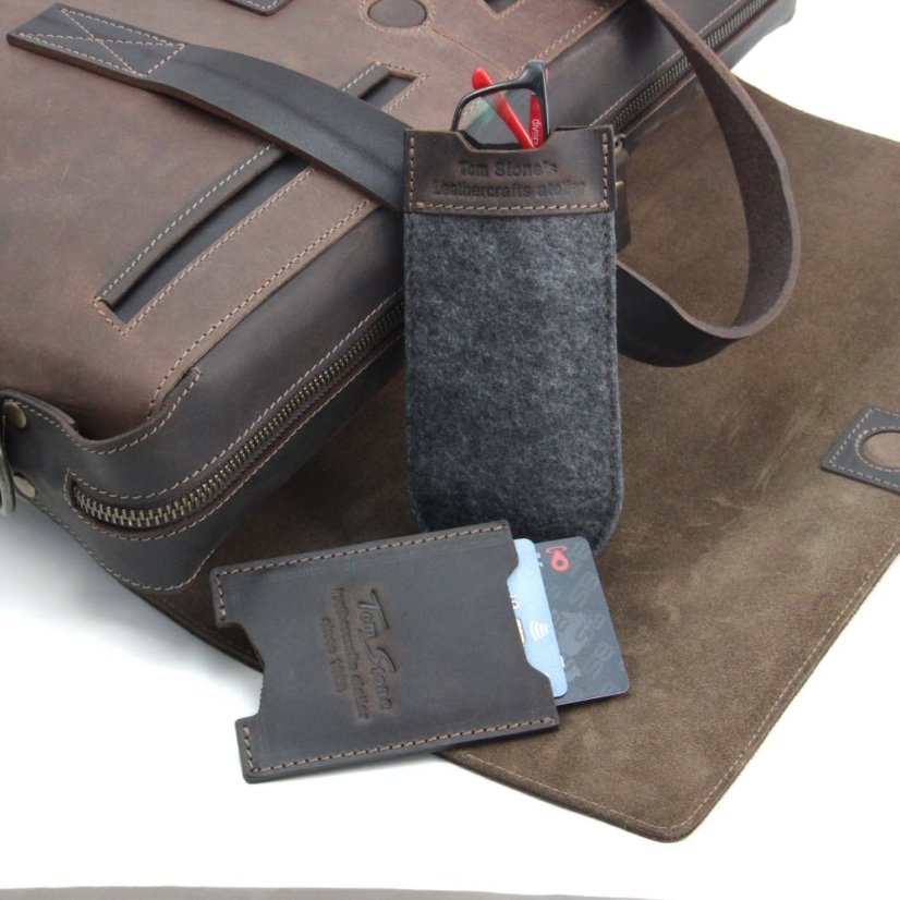 Kožená pánská taška Defender