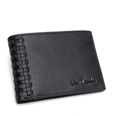 Portofel bărbătesc din piele Pierre Cardin 8804 Nero