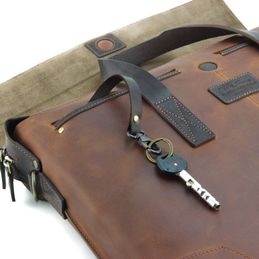 Geantă bărbătească din piele Defender