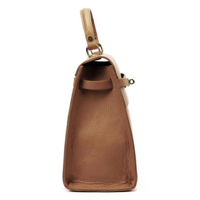 Kožená kabelka Luka 24-059 Camel