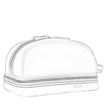 Kožené kosmetické tašky