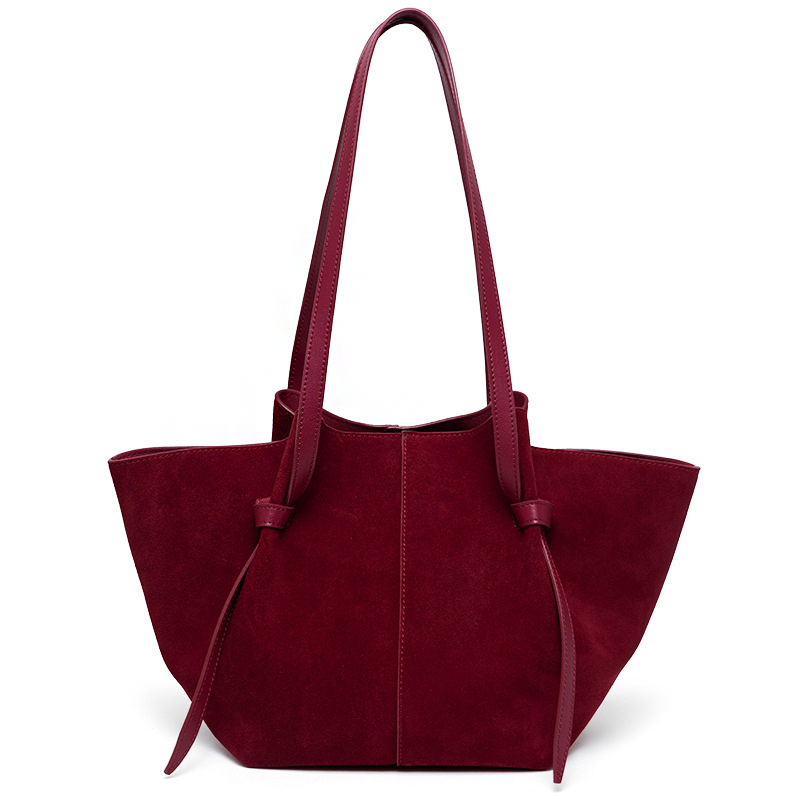 Kožená dámska kabelka Valmio Merina - červená