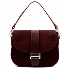Kožená kabelka Luka 26-001 Bordo