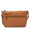 Geantă crossbody de damă din piele naturală Valmio Arina – portocalie