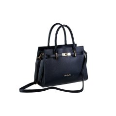 Dámská kožená kabelka Pierre Cardin 1925 DOLLARO Black
