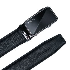 Kožený opasek Pierre Cardin 658 HY09 černý