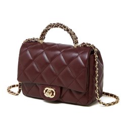 Geantă de damă din piele întoarsă Carnival