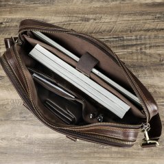 Kožená taška na notebook Torino Classic