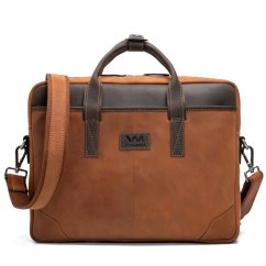 Valódi bőr laptop táska Valmio Denton 2.0