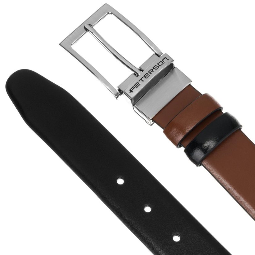 Kožený opasok Peterson PTN KL-B003-S001-105