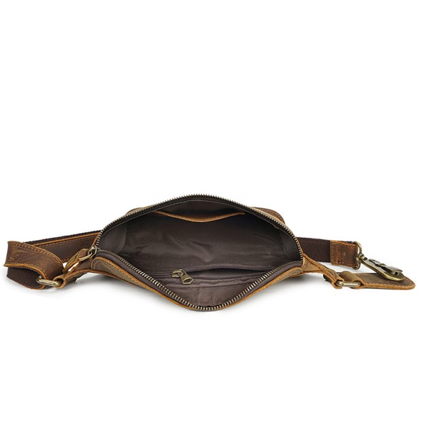 Kožená ledvinka Valmio Brent