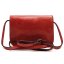 Dámska kožená kabelka FLORENCE 45 červená