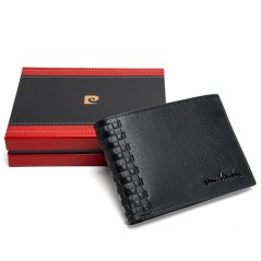 Portofel bărbătesc din piele Pierre Cardin 8804 Nero