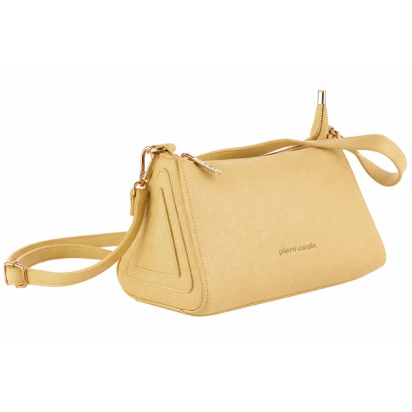 Geantă de damă elegantă Pierre Cardin GN28 1985 Galbenă