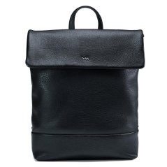 Rucsac de damă din piele Valmio Loro - negru