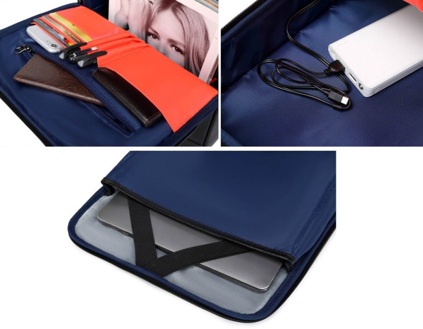 Valmio Falco városi bőrhátizsák laptophoz