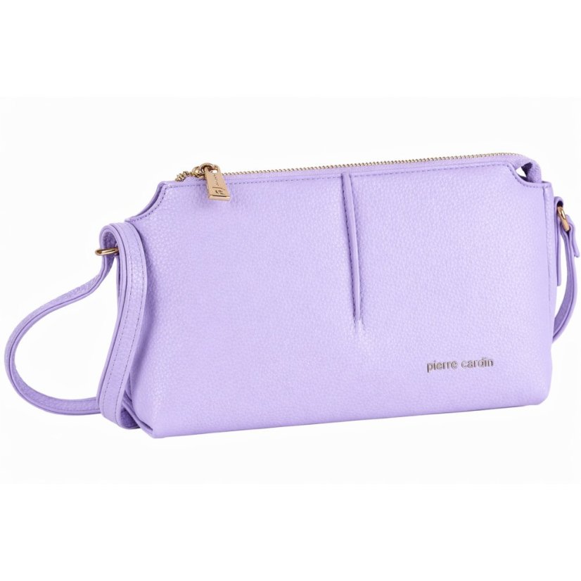 Elegantná dámska kabelka Pierre Cardin 1005 Fialová