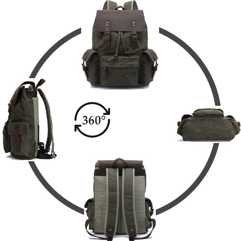 Rucsac urban Valmio Ranger – verde