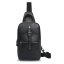 Geantă crossbody din piele Valmio Varden – neagră