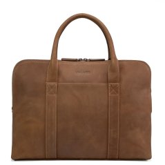 Geantă pentru laptop Valmio Suede maro