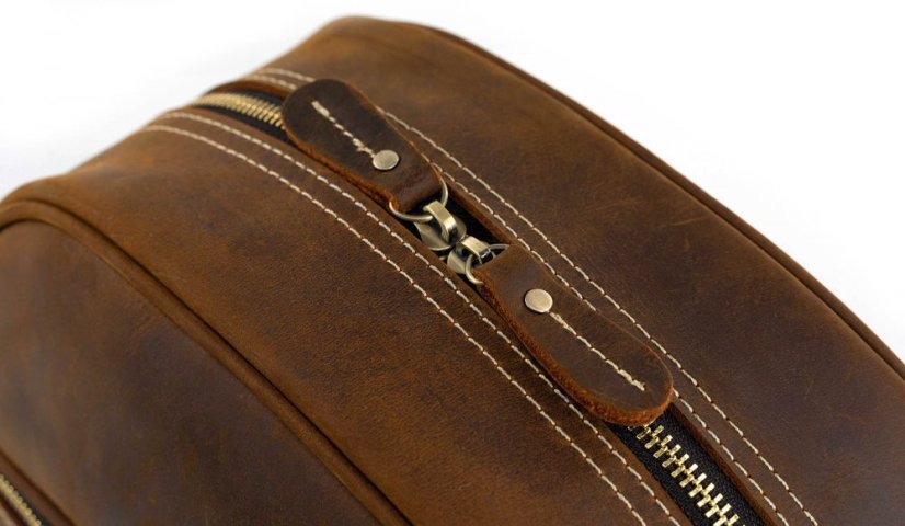 Kožená kozmetická taška Valmio Vintage