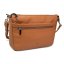 Geantă crossbody de damă din piele naturală Valmio Arina – portocalie