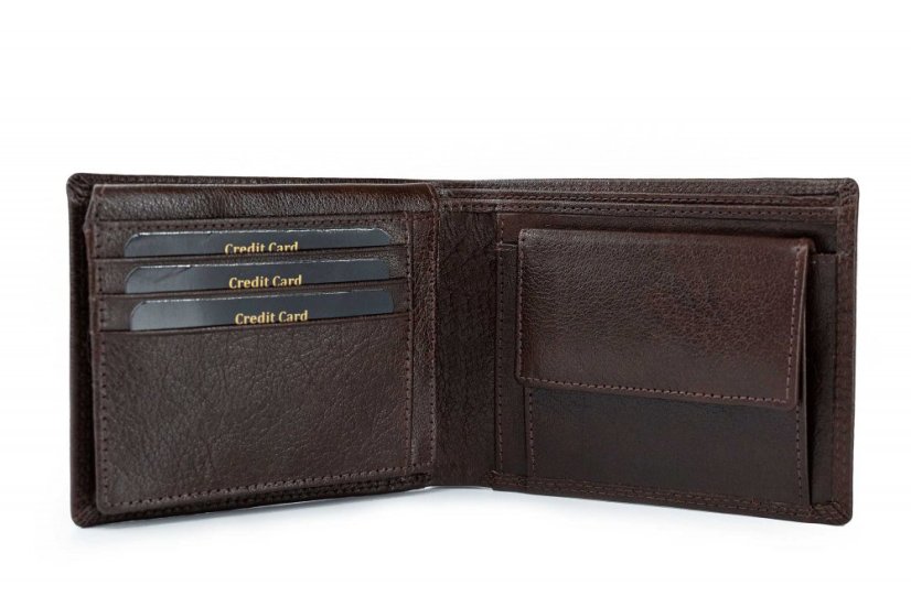 Portofel pentru bărbați Valmio Classic Brown