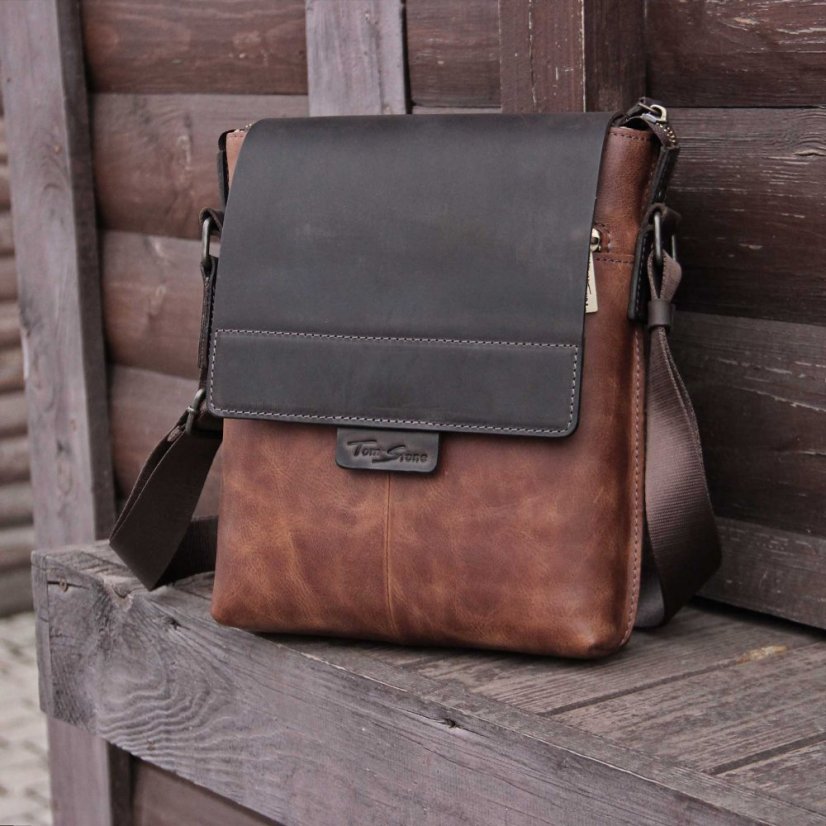 Kožená taška přes rameno Forgy-R Plus