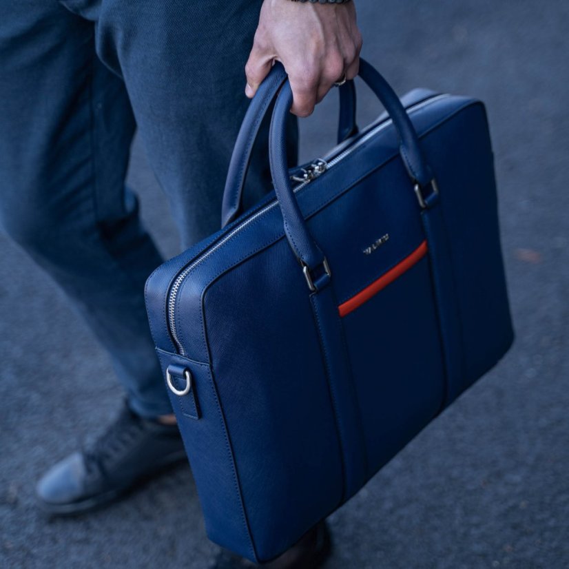 Brašna na notebook Valmio City Blue